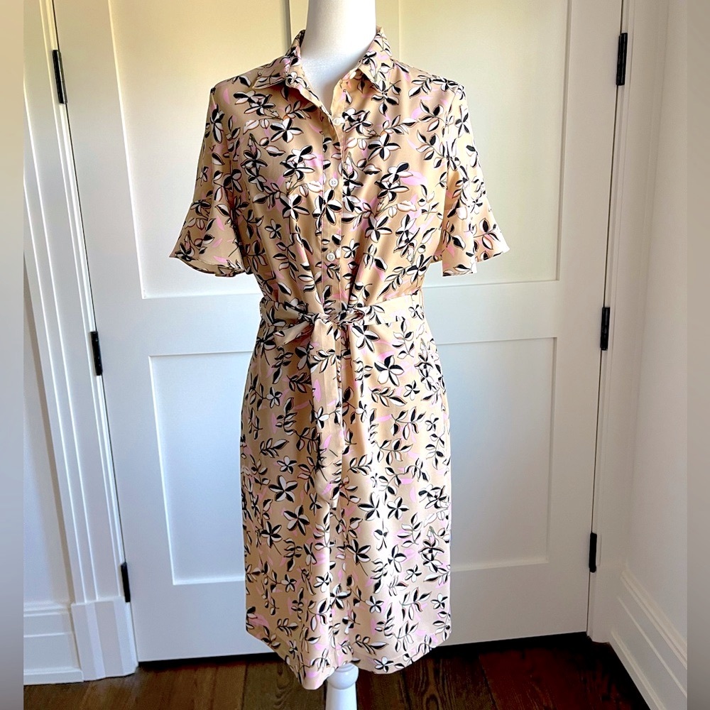 Banana Republic short sleeve shirt dress.